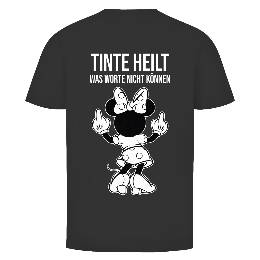 TINTE HEILT MÄUSCHEN Rückendruck | Shirt Unisex