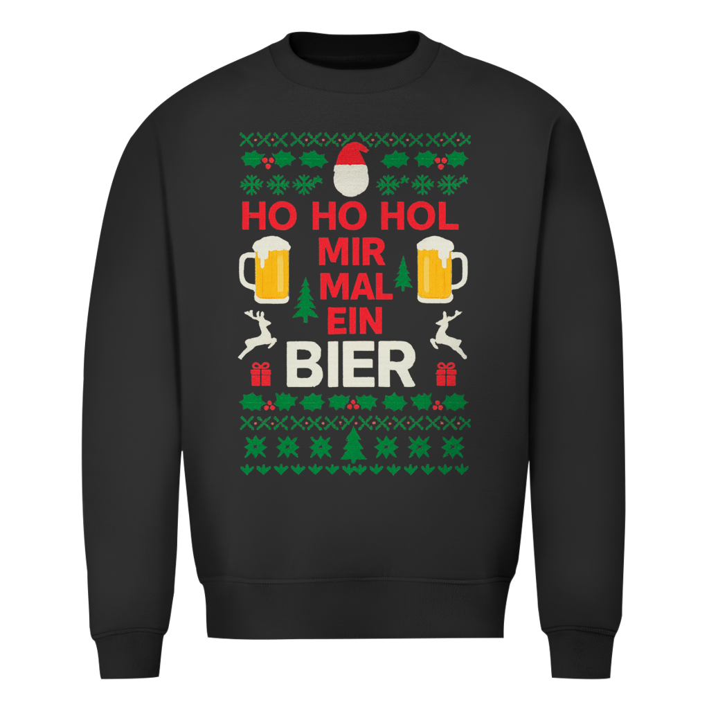 Ho Ho Hol Mir Mal Ein Bier | Ugly Sweater
