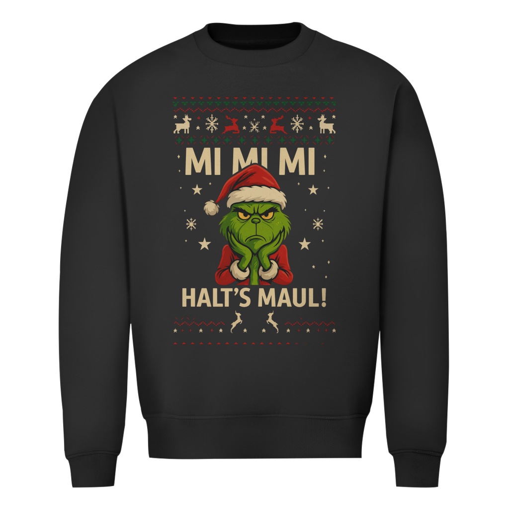 Ugly Mi Mi Mi Halts Maul | Ugly Sweater