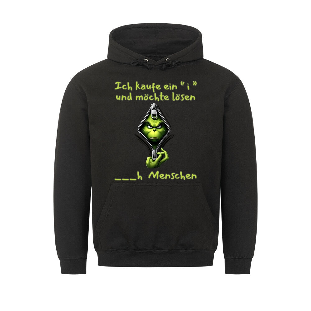 ICH KAUFE EIN "I" GRINCH | Basic Hoodie Unisex
