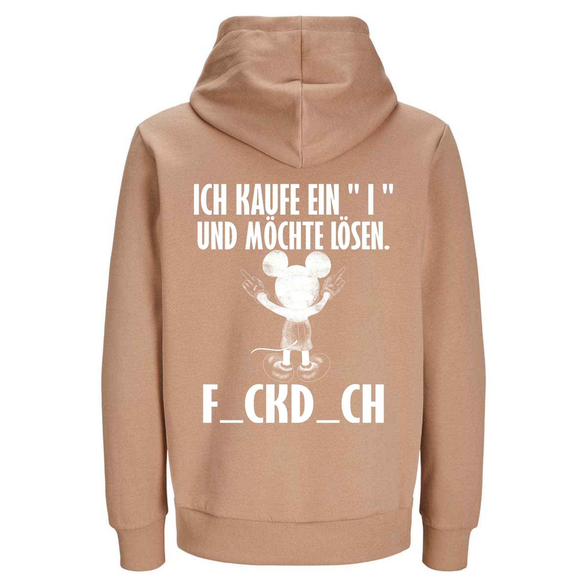 ICH KAUFE EIN I MAUS Rückendruck | Premium Hoodie Unisex