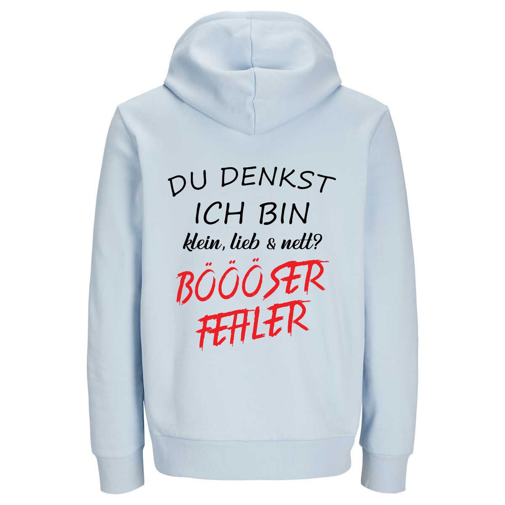 KLEIN LIEB NETT Rückendruck | Premium Hoodie Unisex
