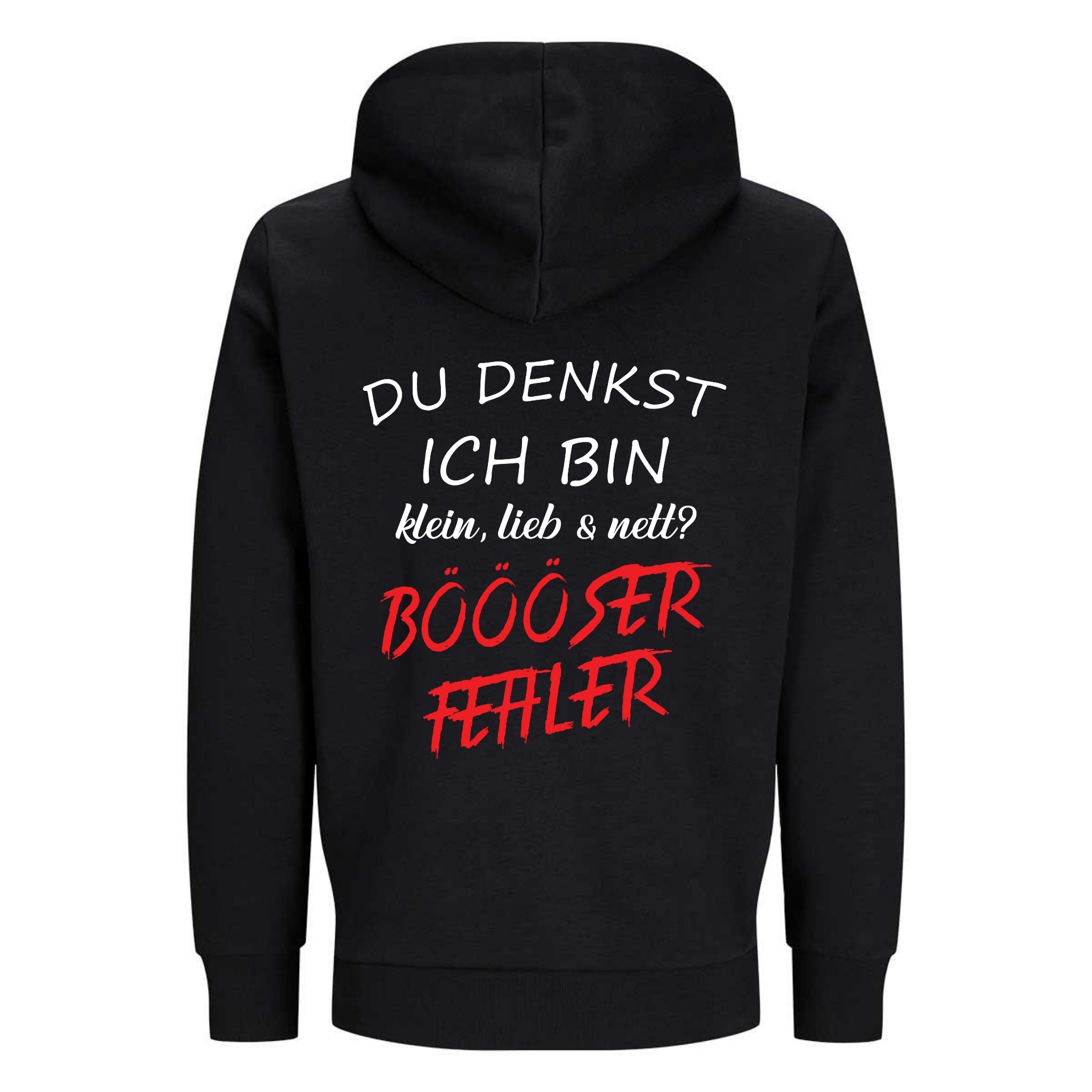 KLEIN LIEB NETT Rückendruck | Premium Hoodie Unisex