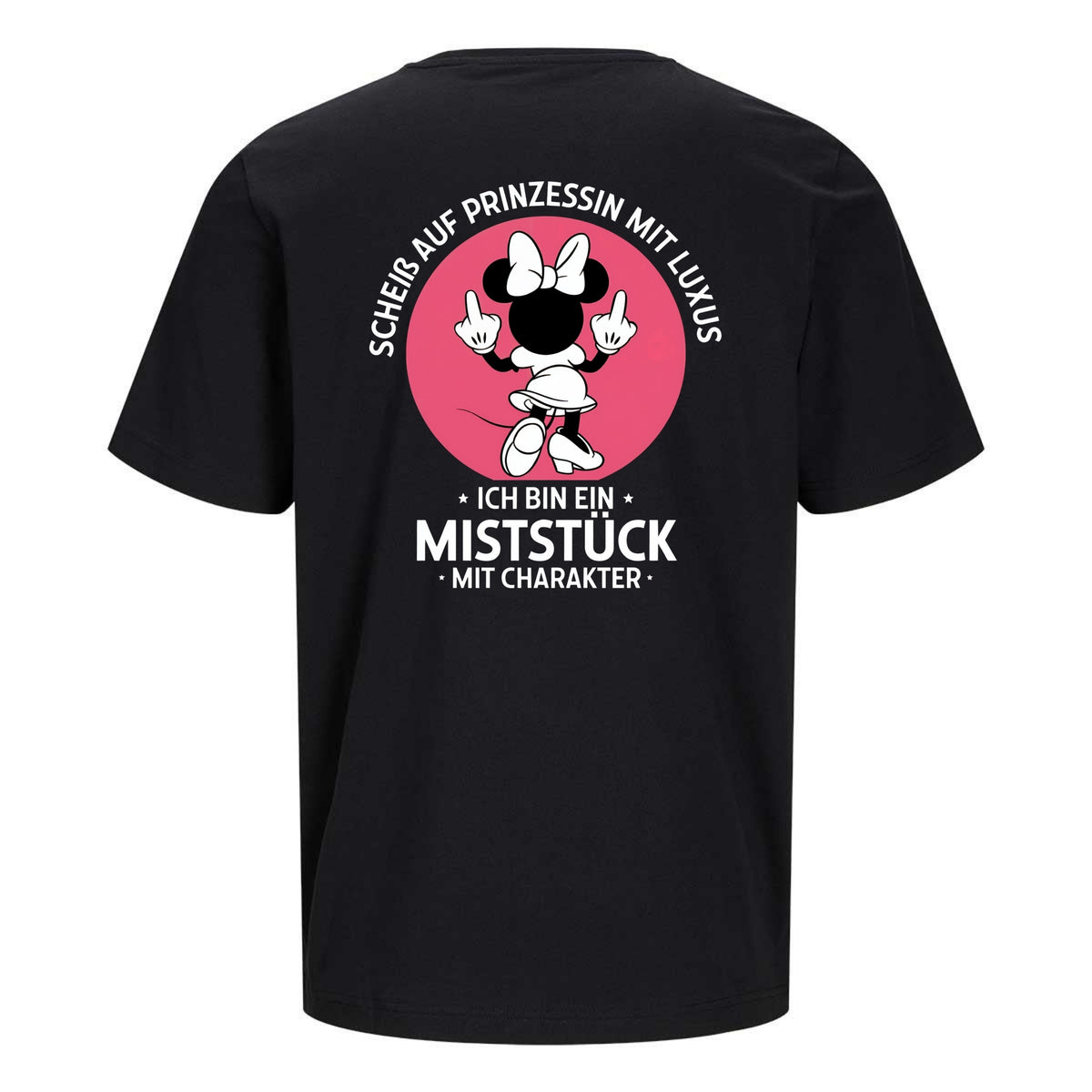MISTSTÜCK MIT CHARAKTER MINNIE Rückendruck | Premium Shirt Unisex Jack & Jones