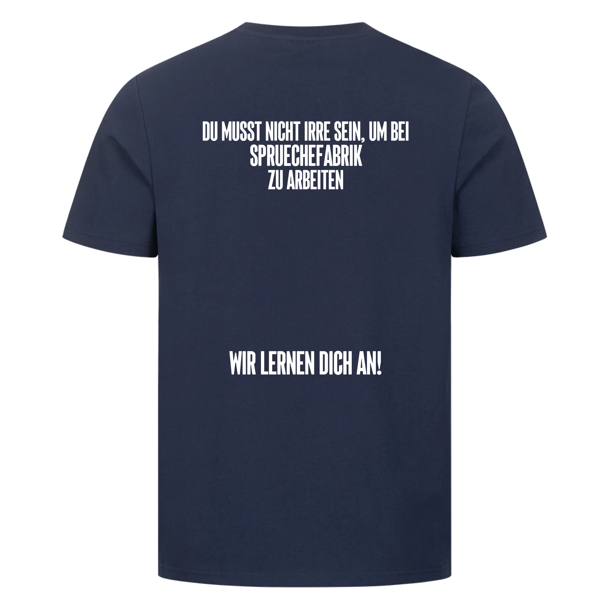IRRE TEDDY (personalisiert) Rückendruck | Shirt Unisex
