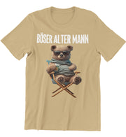 BÖSER ALTER MANN TEDDY Vorderdruck Unisex T-Shirt