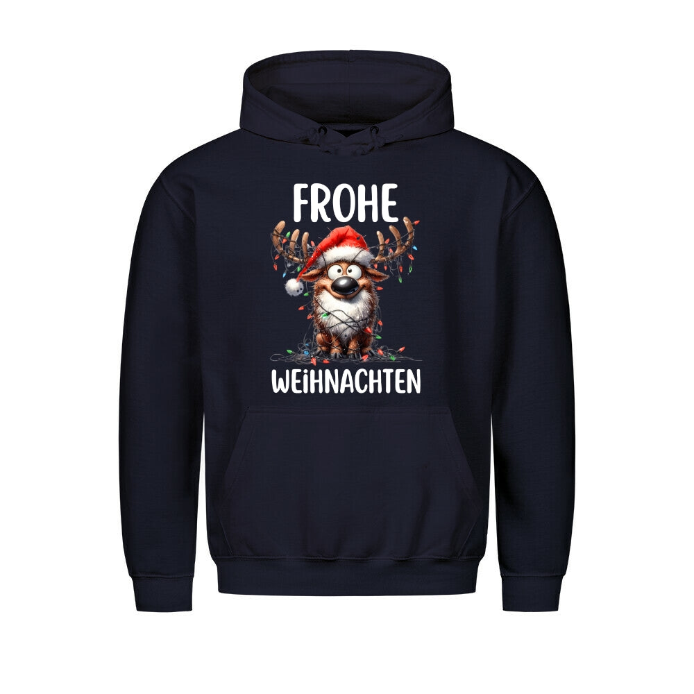 FROHE WEIHNACHTEN RENTIER | Basic Hoodie Unisex