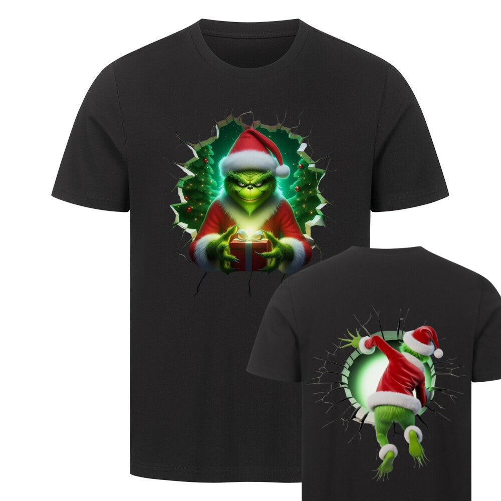 GRINCH PORTAL Beidseitig | Shirt Unisex