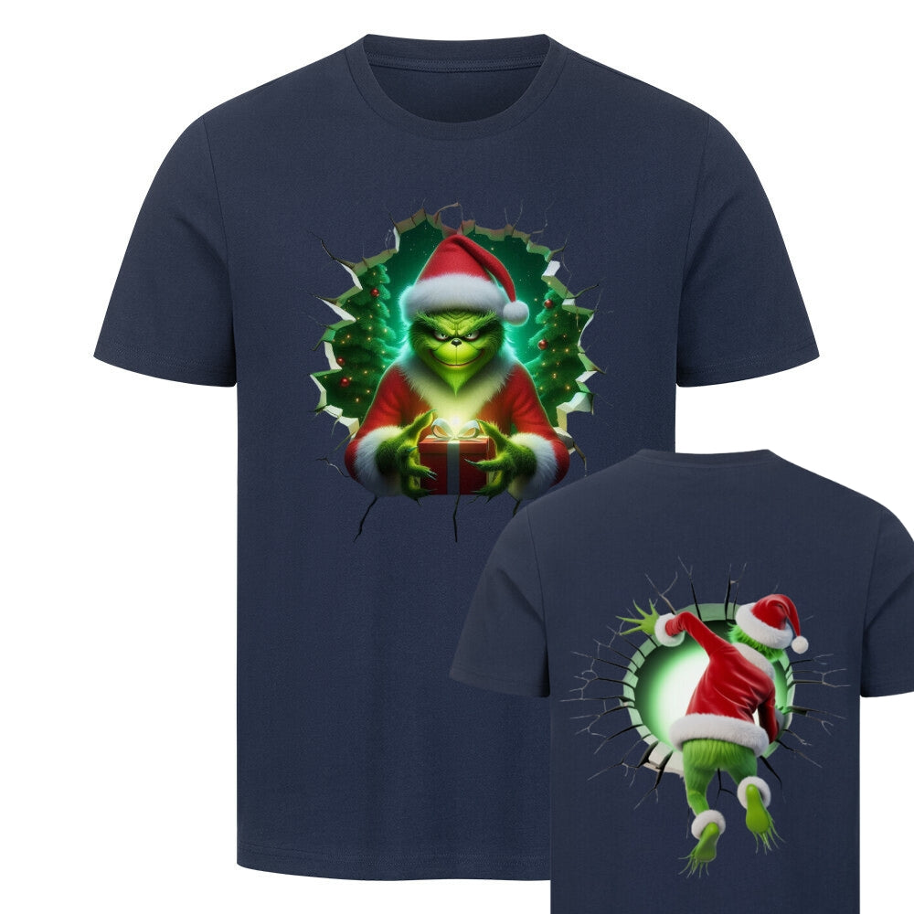 GRINCH PORTAL Beidseitig | Shirt Unisex