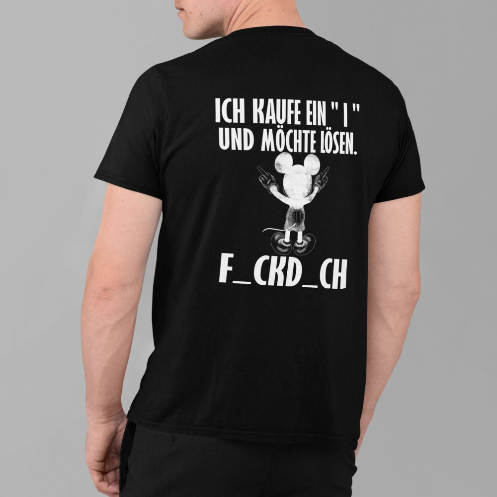 ICH KAUFE EIN I MAUS Rückendruck | Shirt Unisex