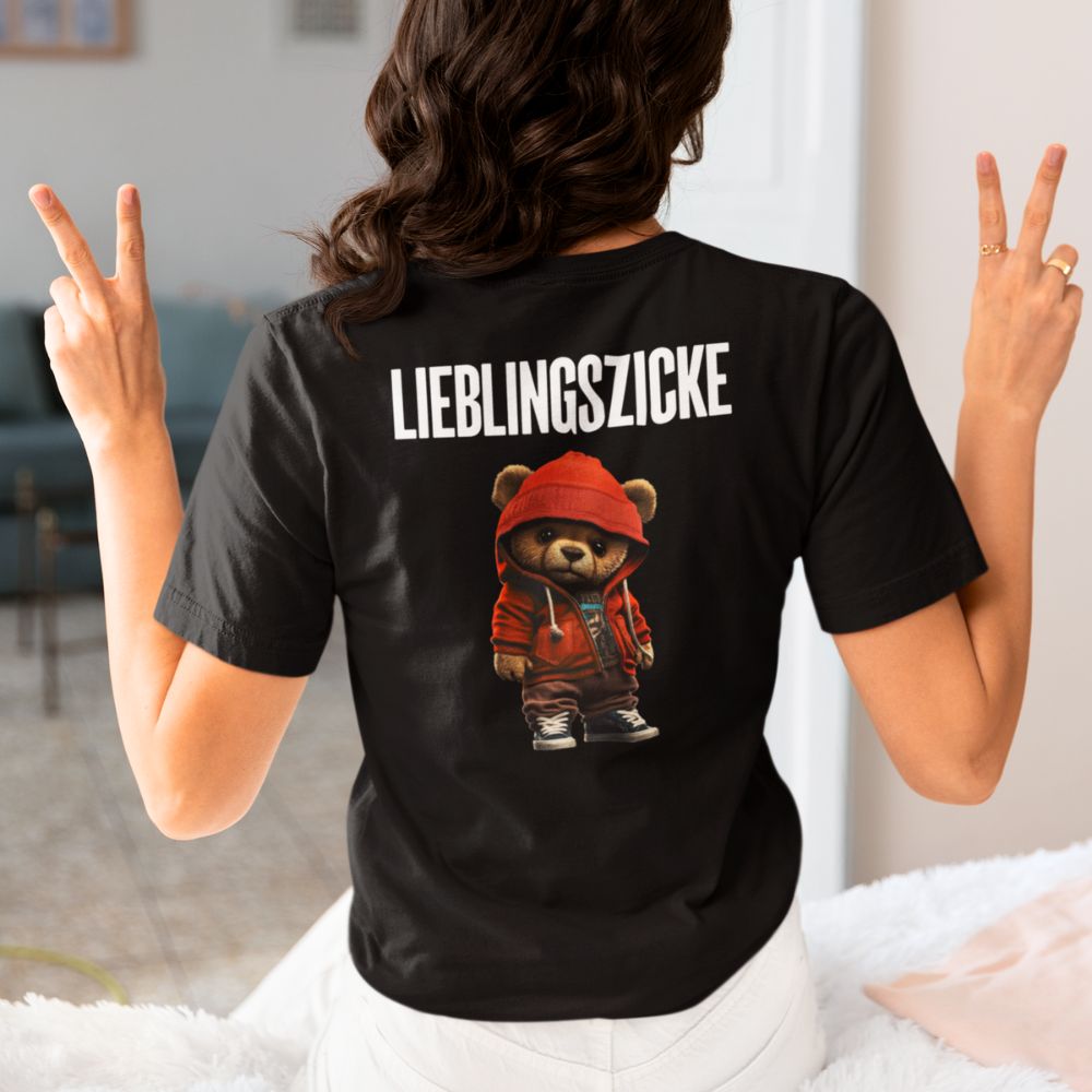 LIEBLINGSZICKE TEDDY Rückendruck | Shirt Unisex