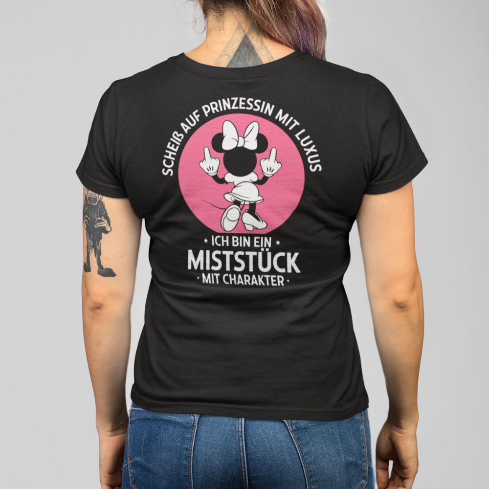 MISTSTÜCK MIT CHARAKTER MINNIE Rückendruck | Shirt Unisex