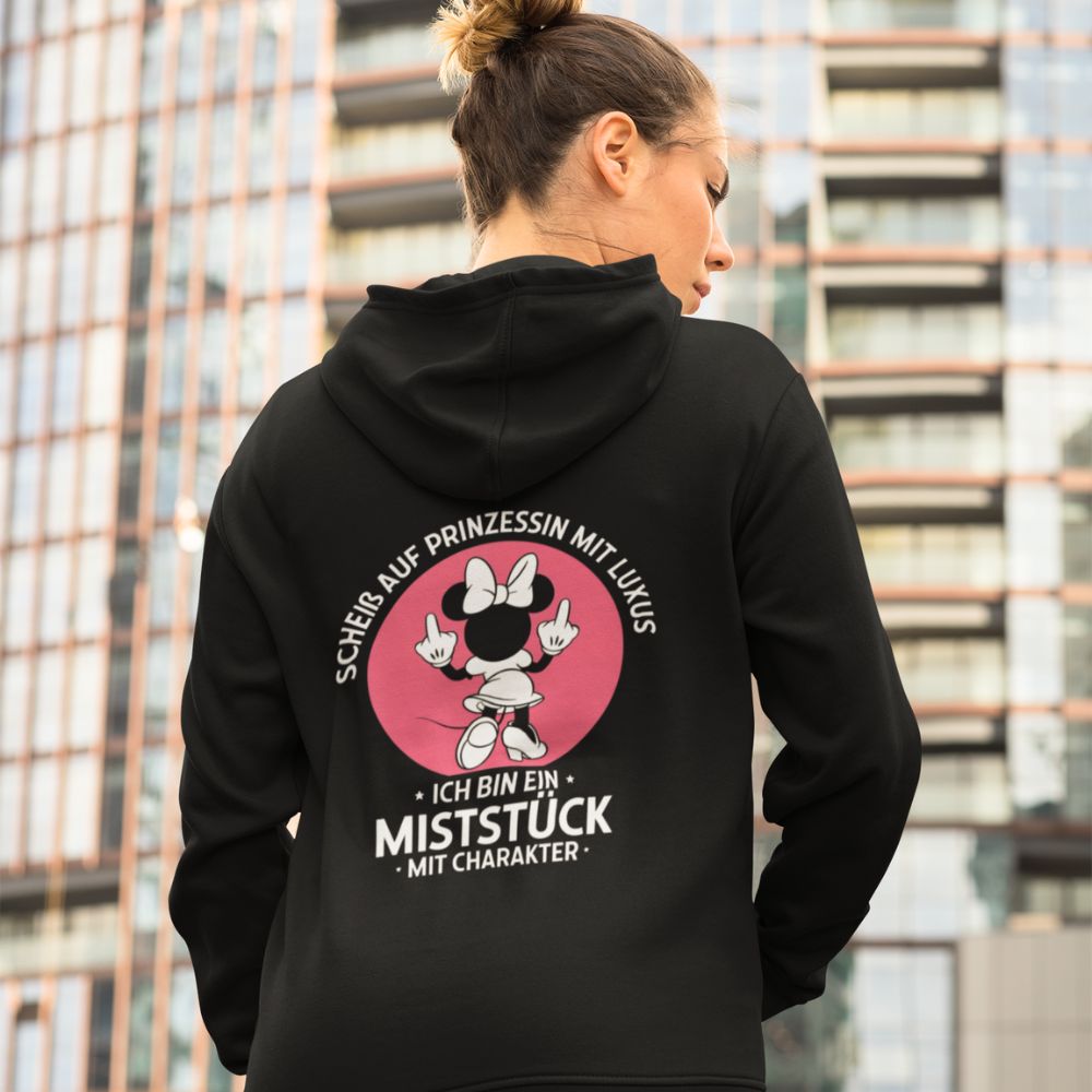 MISTSTÜCK MIT CHARAKTER MINNIE Rückendruck | Basic Hoodie Unisex