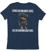 SCHEINHEILIG TEDDY Rückendruck Unisex T-Shirt