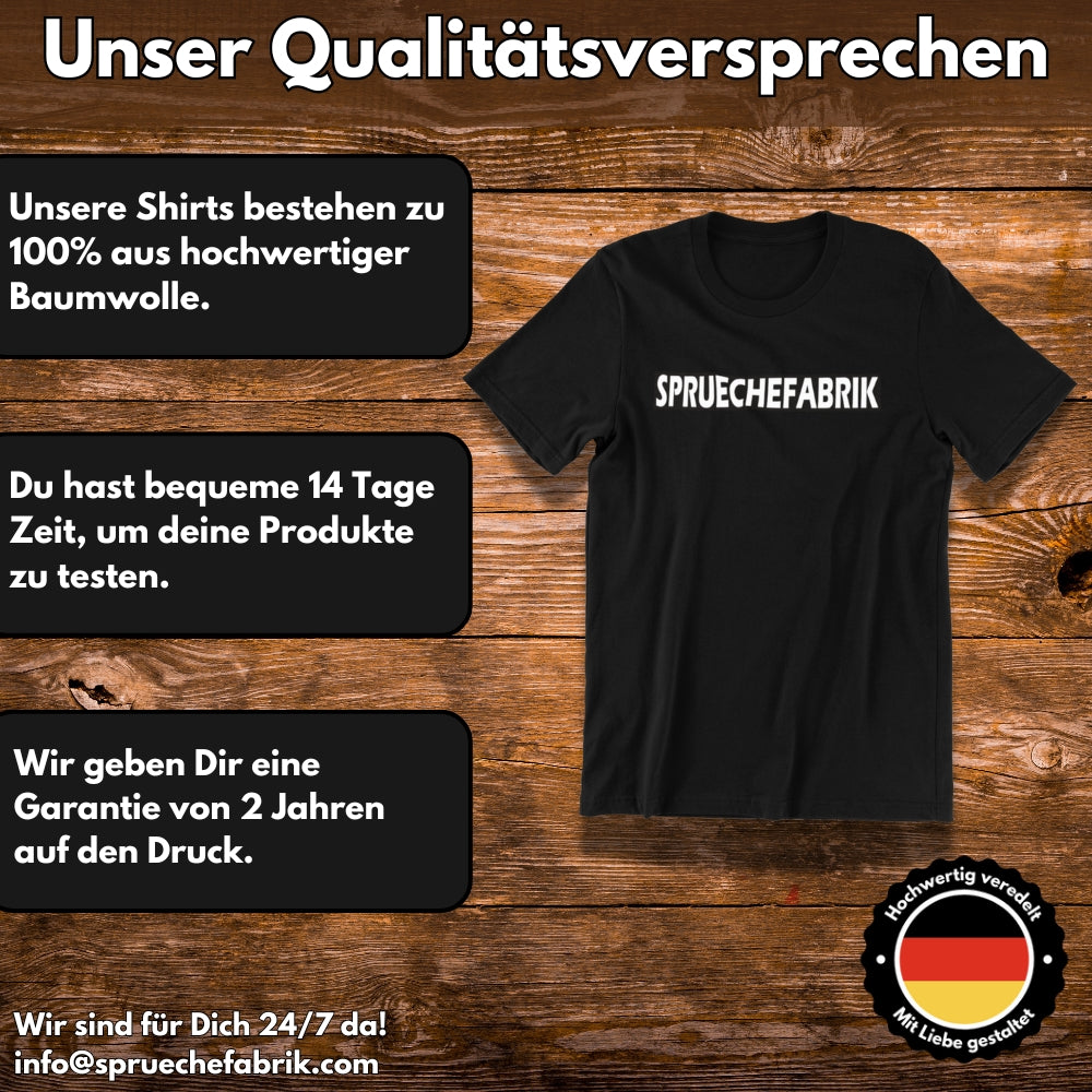 DER WILL NUR BIER TEDDY Rückendruck | Shirt Unisex