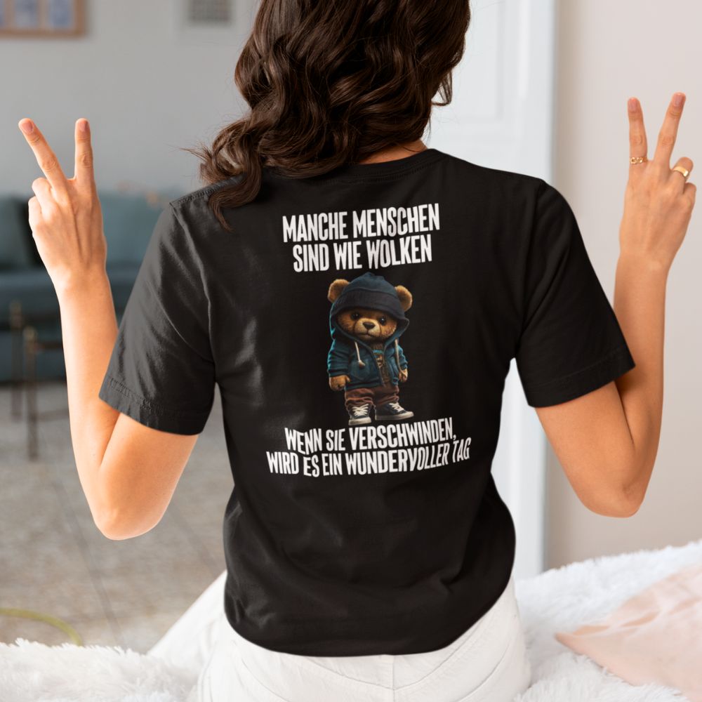 WOLKEN TEDDY Rückendruck | Shirt Unisex