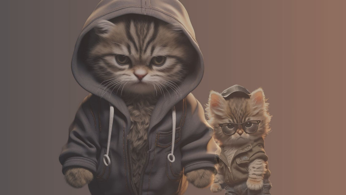 FRECHE KATZE UNISEX HOODIES