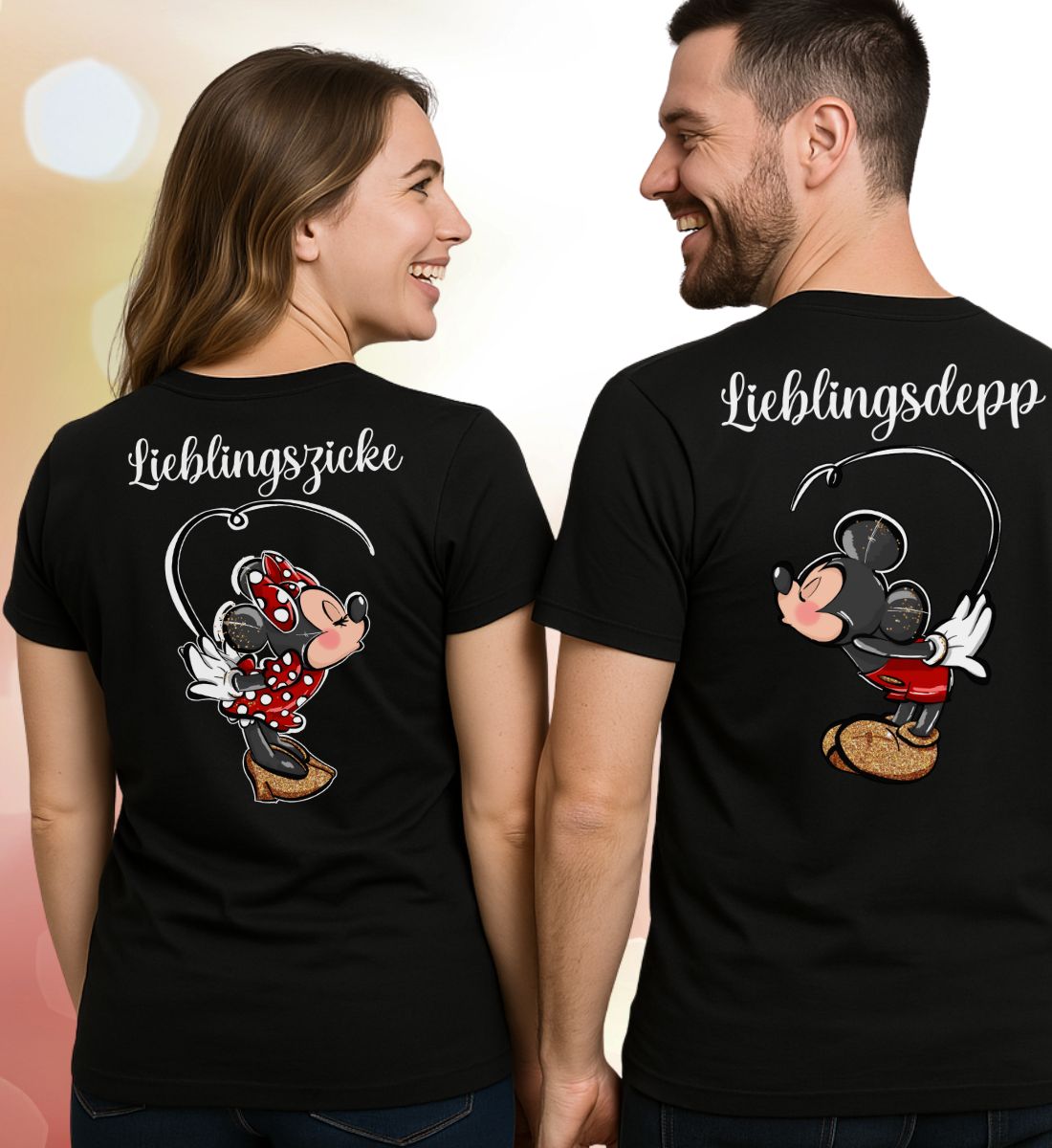 LIEBLINGSZICKE & LIEBLINGSDEPP HANDGEMALT COUPLE SHIRTS BUNDLE