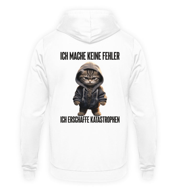 KATASTROPHEN KATZE Rückendruck Hoodie