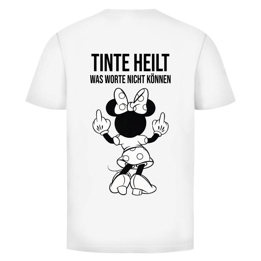 TINTE HEILT MÄUSCHEN Rückendruck | Shirt Unisex