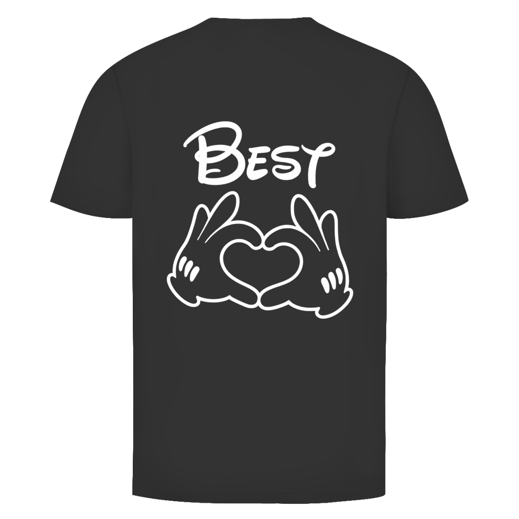 Best Herz Rückendruck | Shirt Unisex