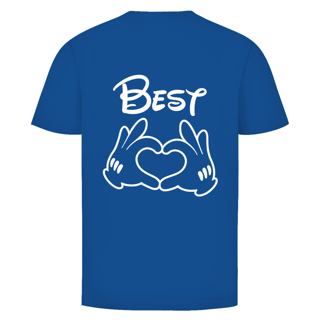 Best Herz Rückendruck | Shirt Unisex