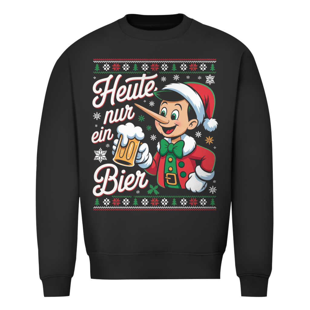 Heute nur ein Bier Xmas Edition | Ugly Sweater