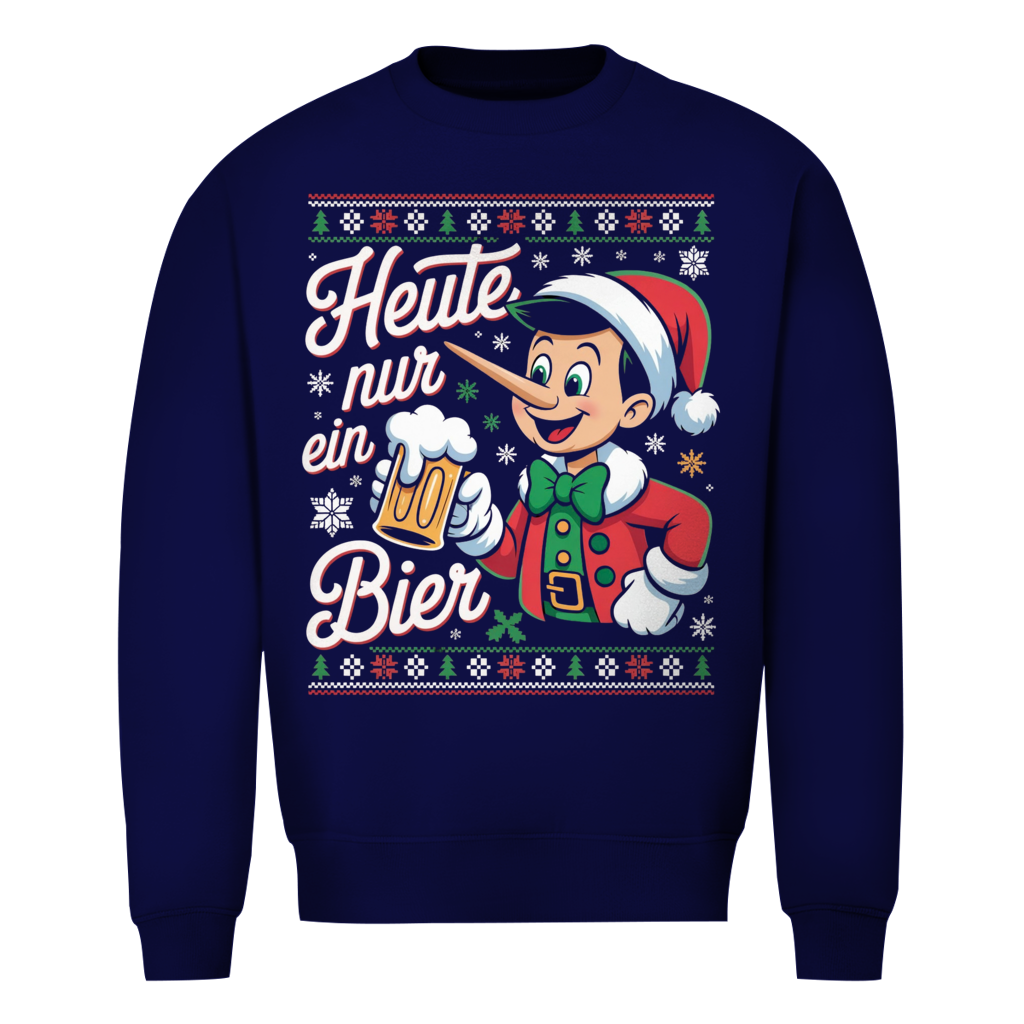 Heute nur ein Bier Xmas Edition | Ugly Sweater