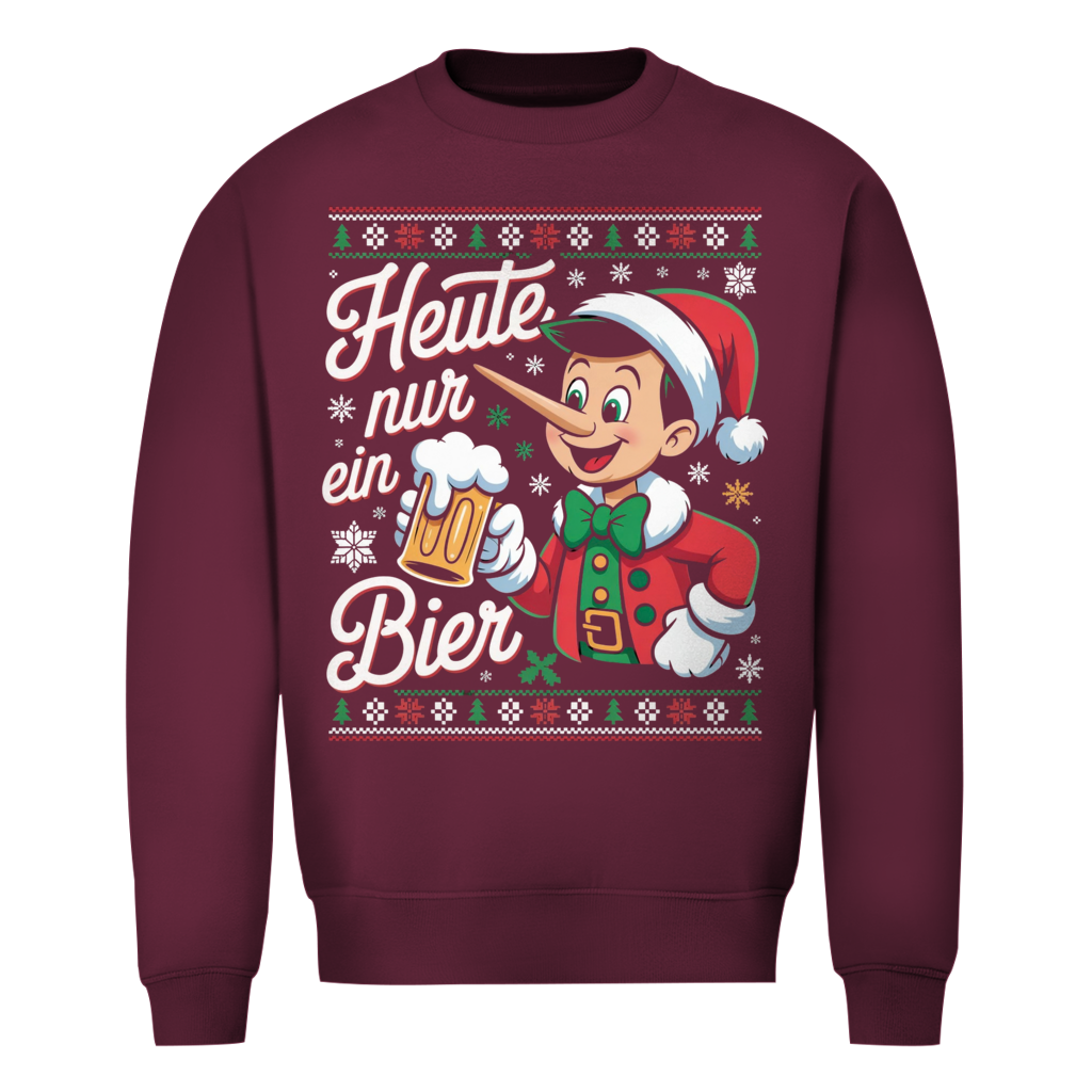 Heute nur ein Bier Xmas Edition | Ugly Sweater