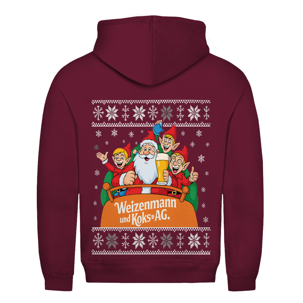 Weizenmann und Koks AG Rückendruck | Basic Hoodie Unisex