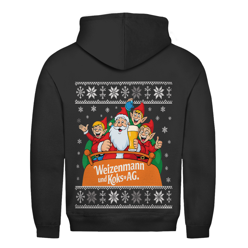 Weizenmann und Koks AG Rückendruck | Basic Hoodie Unisex