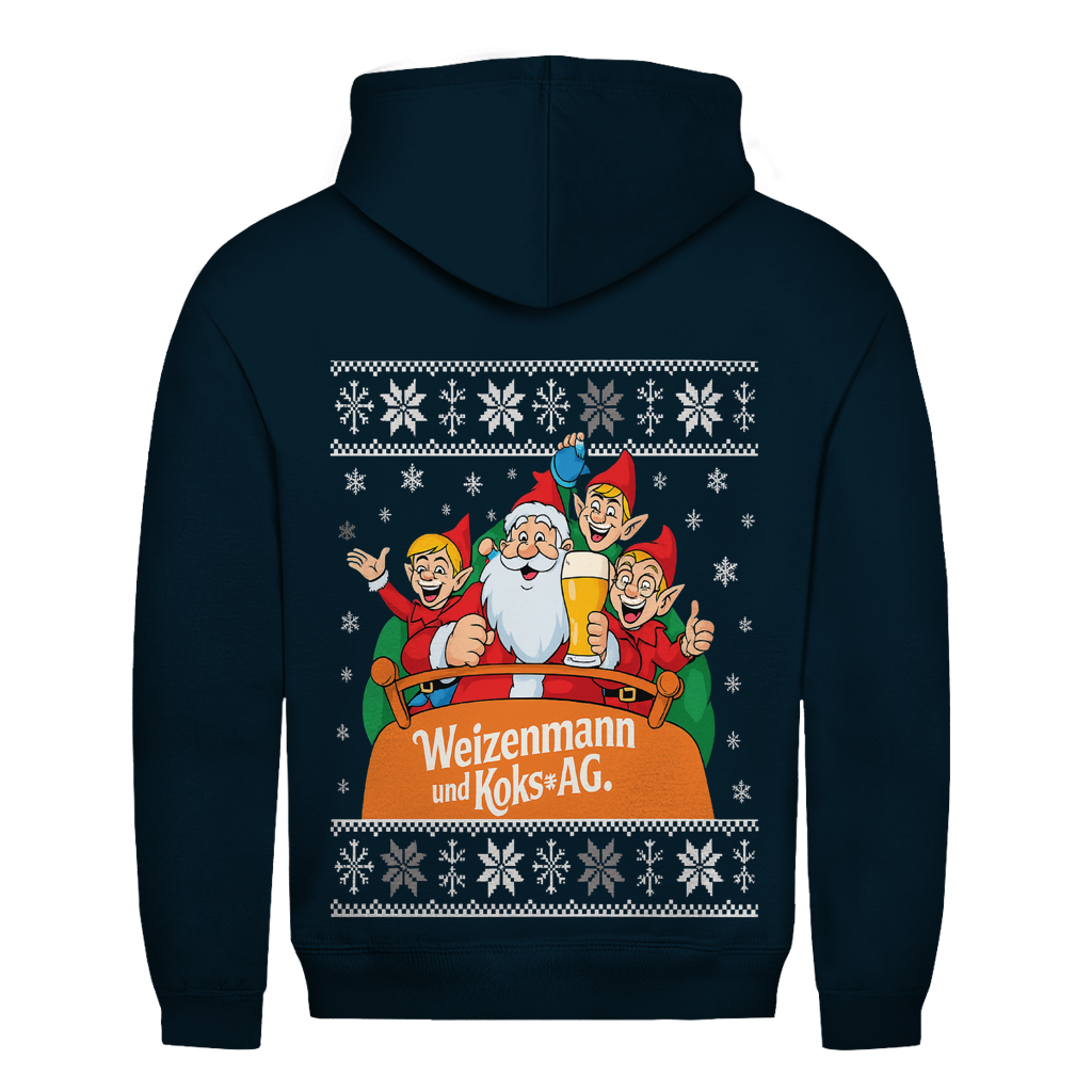 Weizenmann und Koks AG Rückendruck | Basic Hoodie Unisex