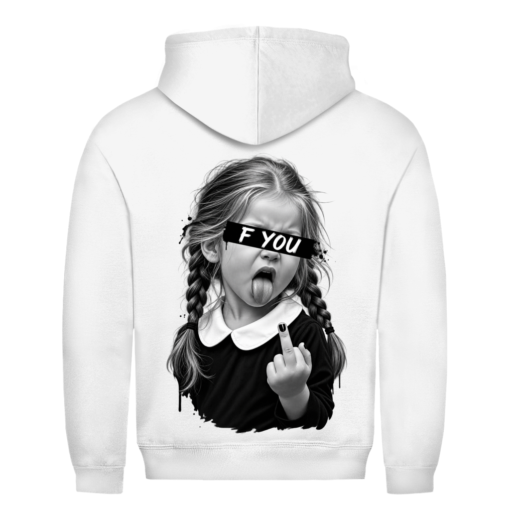 F YOU Rückendruck | Basic Hoodie Unisex