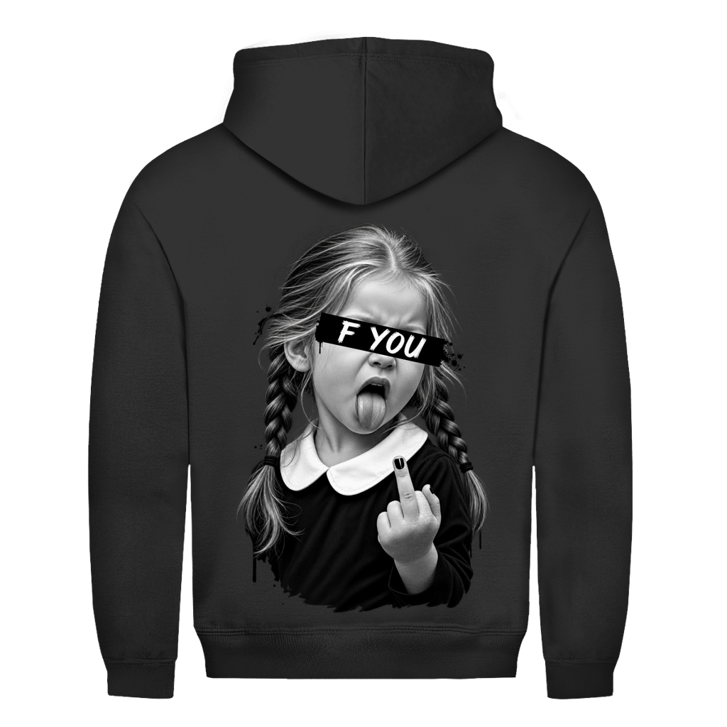F YOU Rückendruck | Basic Hoodie Unisex