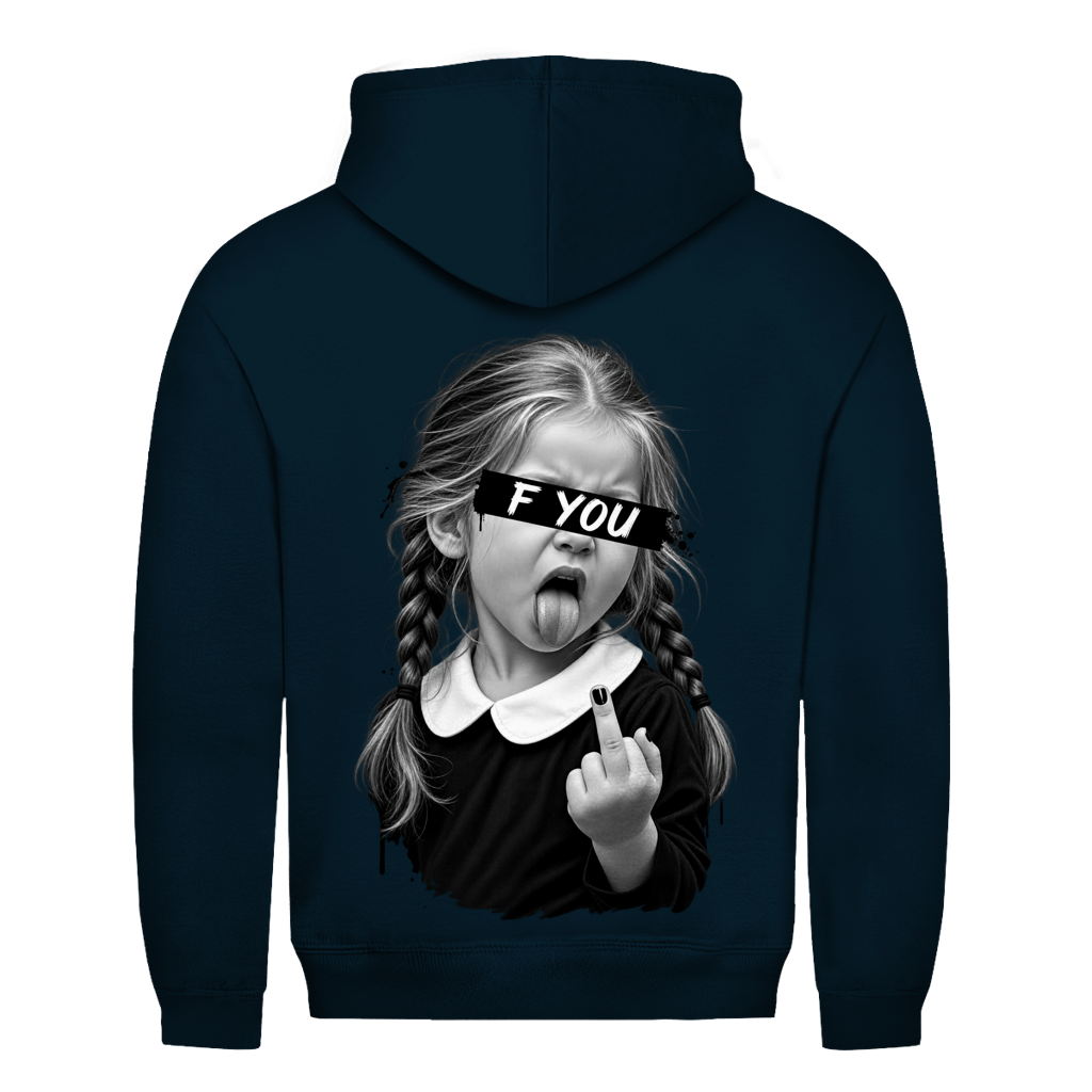 F YOU Rückendruck | Basic Hoodie Unisex