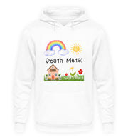 DEATH METAL Vorderdruck Unisex Hoodie