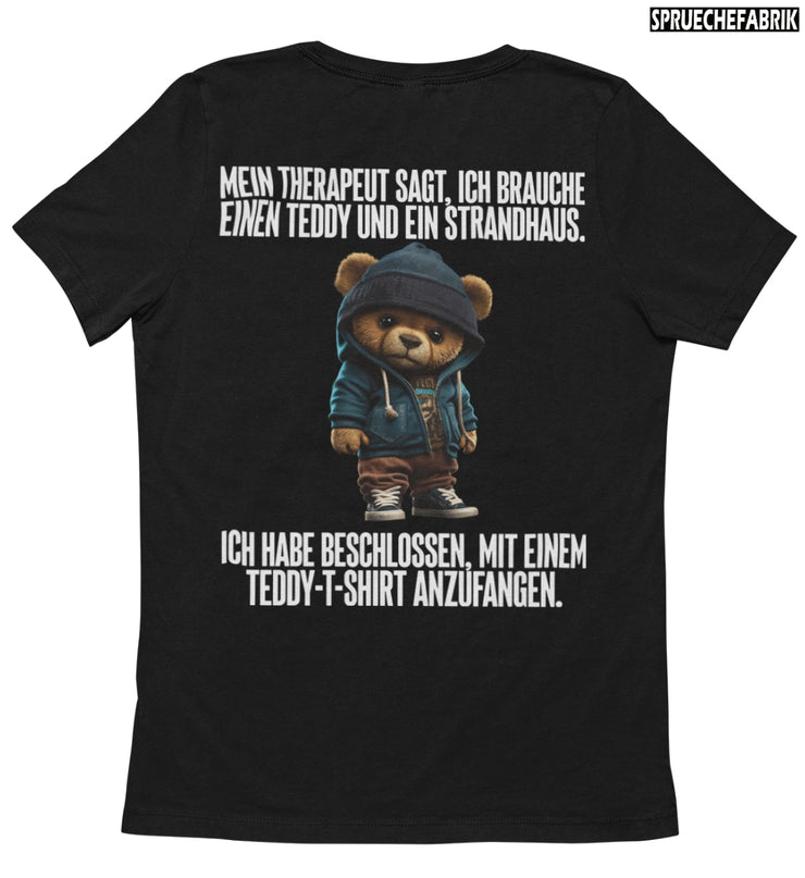 THERAPEUT TEDDY Rückendruck T-Shirt