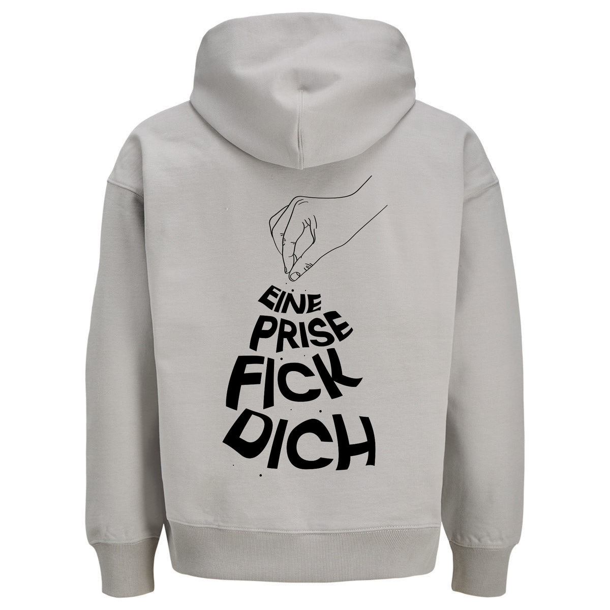 EINE PRISE Rückendruck | Premium Oversize Hoodie Unisex