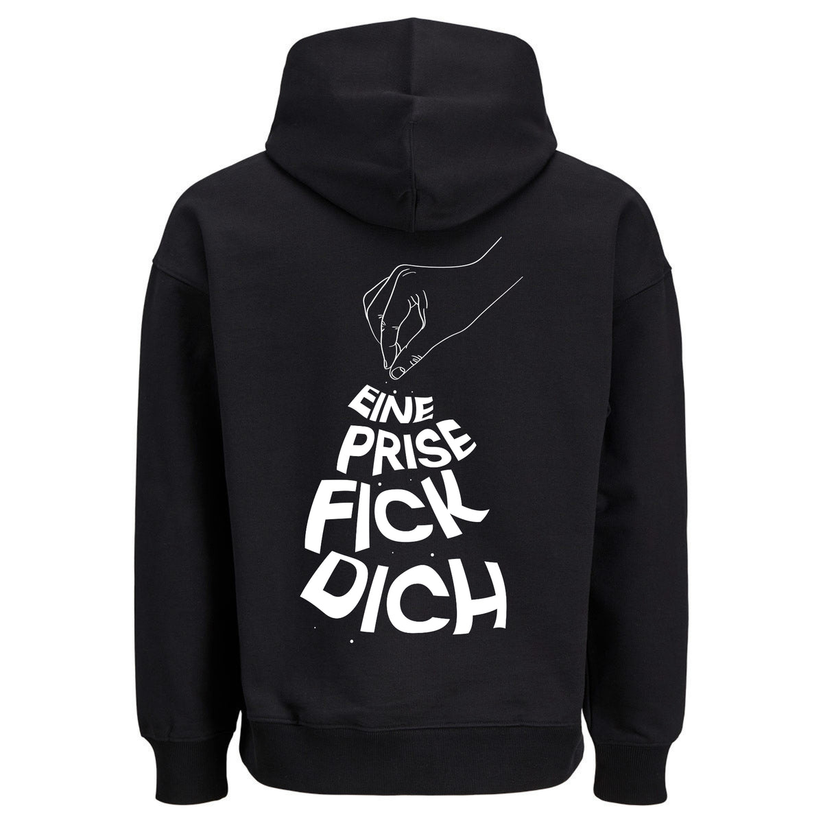 EINE PRISE Rückendruck | Premium Oversize Hoodie Unisex