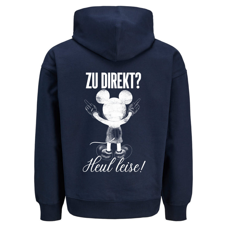 HEUL LEISE MAUS Rückendruck | Premium Oversize Hoodie Unisex Jack & Jones