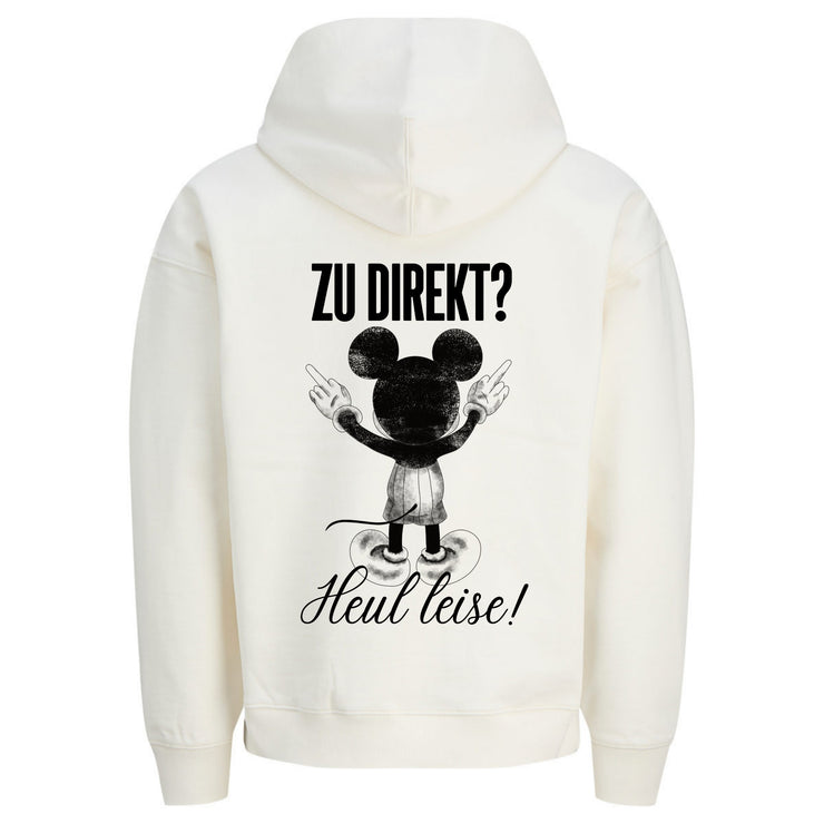 HEUL LEISE MAUS Rückendruck | Premium Oversize Hoodie Unisex Jack & Jones