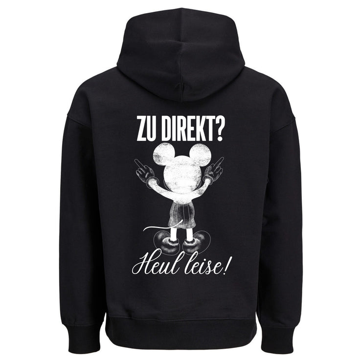 HEUL LEISE MAUS Rückendruck | Premium Oversize Hoodie Unisex Jack & Jones