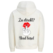 HEUL LEISE KUSS Rückendruck | Premium Oversize Hoodie Unisex Jack & Jones
