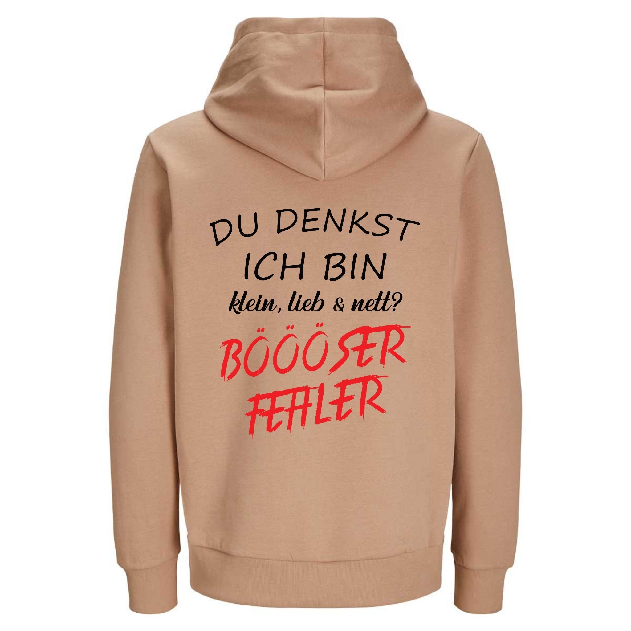 KLEIN LIEB NETT Rückendruck | Premium Hoodie Unisex