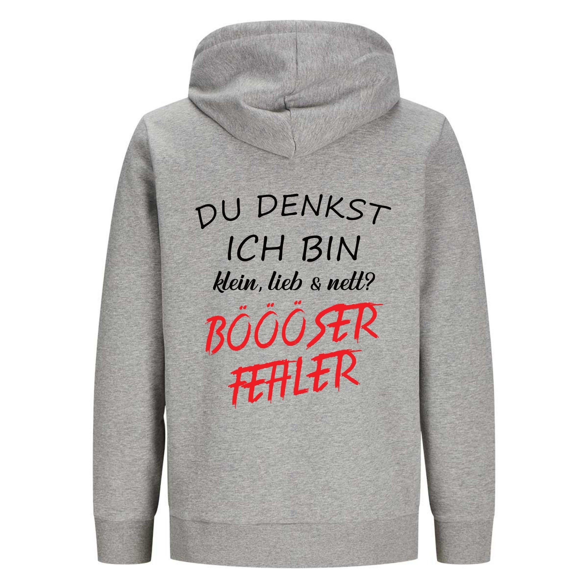 KLEIN LIEB NETT Rückendruck | Premium Hoodie Unisex