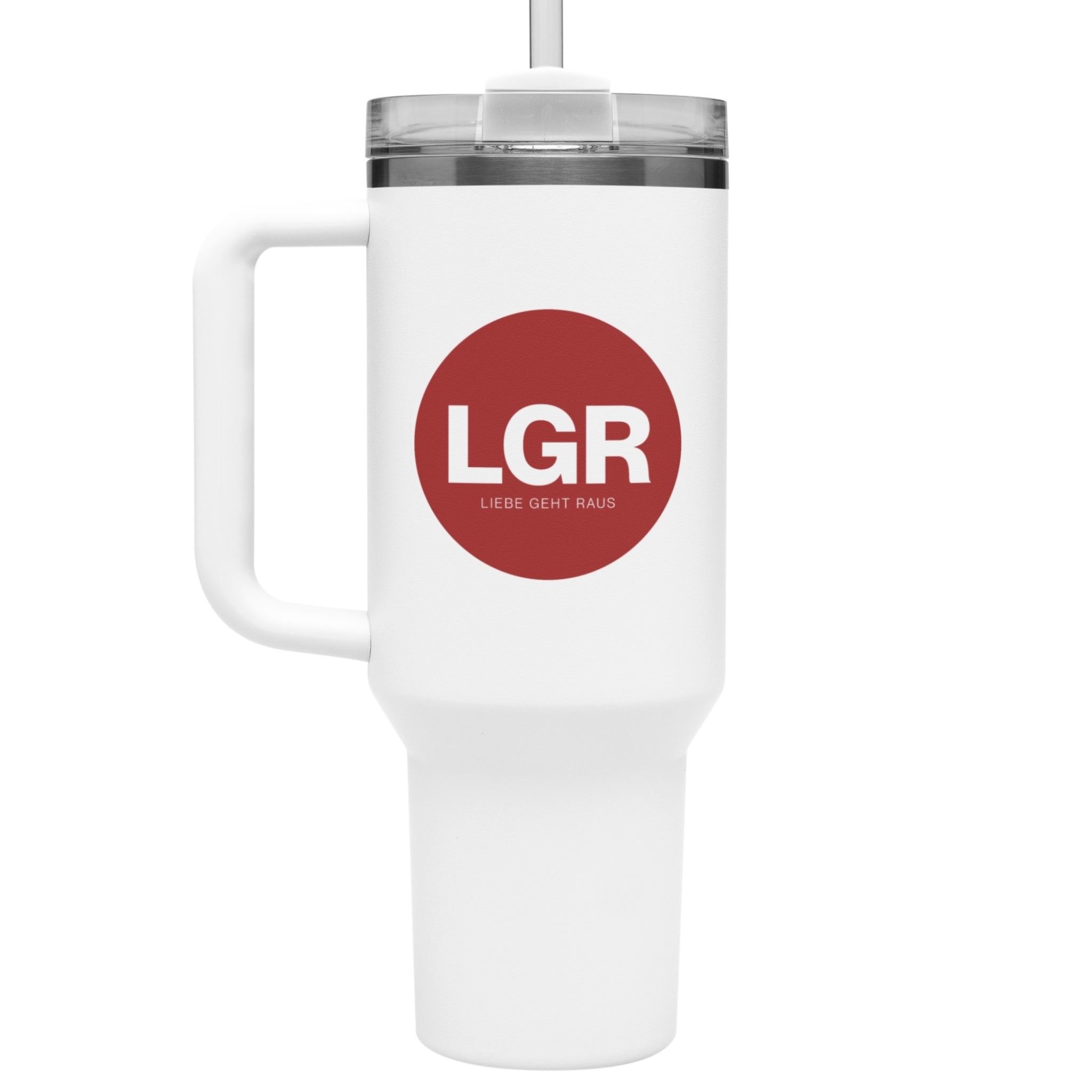 LGR LIEBE GEHT RAUS | Thermobecher mit Henkel
