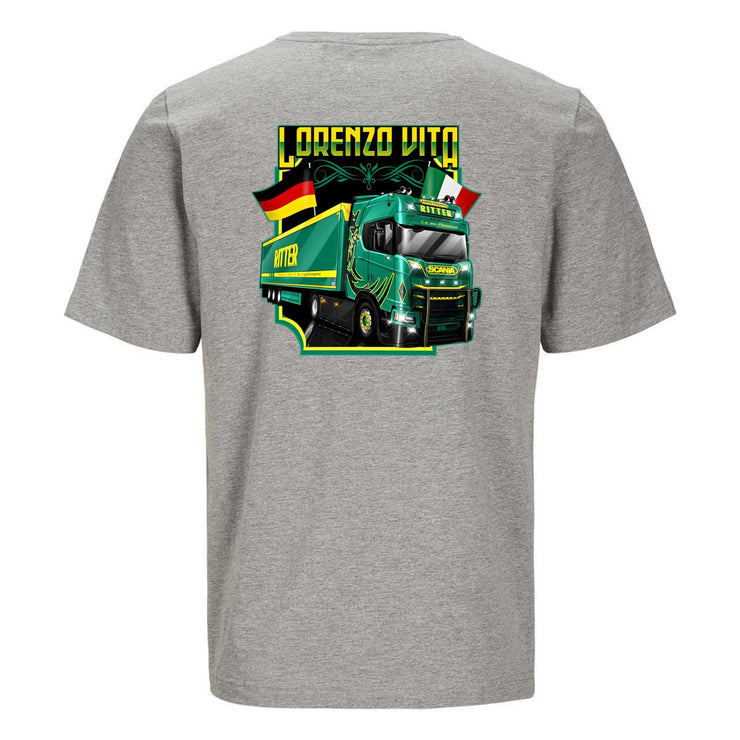 LORENZO VITA LA MIA PASSIONE Rückendruck | Premium Shirt Unisex Jack & Jones