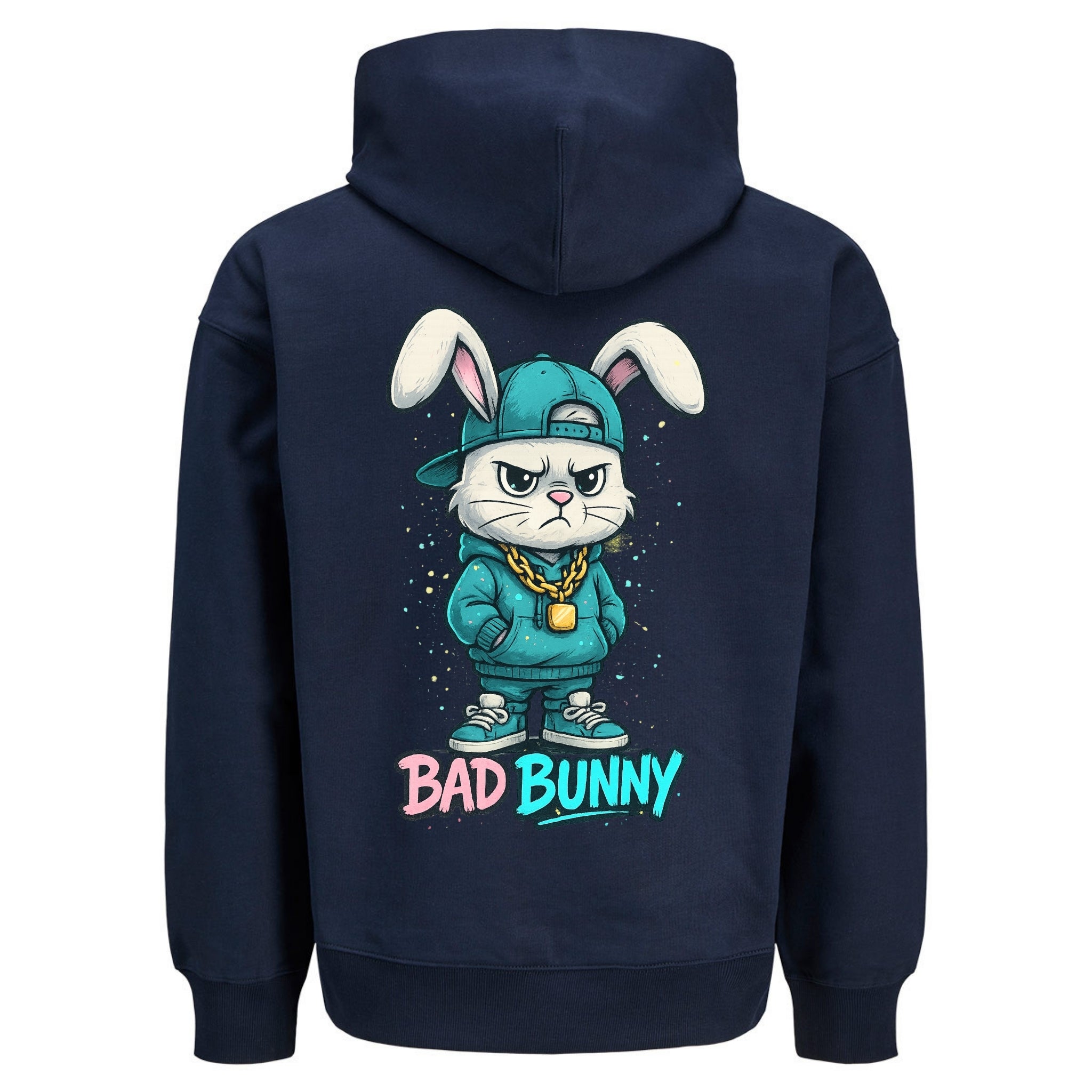 BAD BUNNY Rückendruck | Premium Oversize Hoodie Unisex