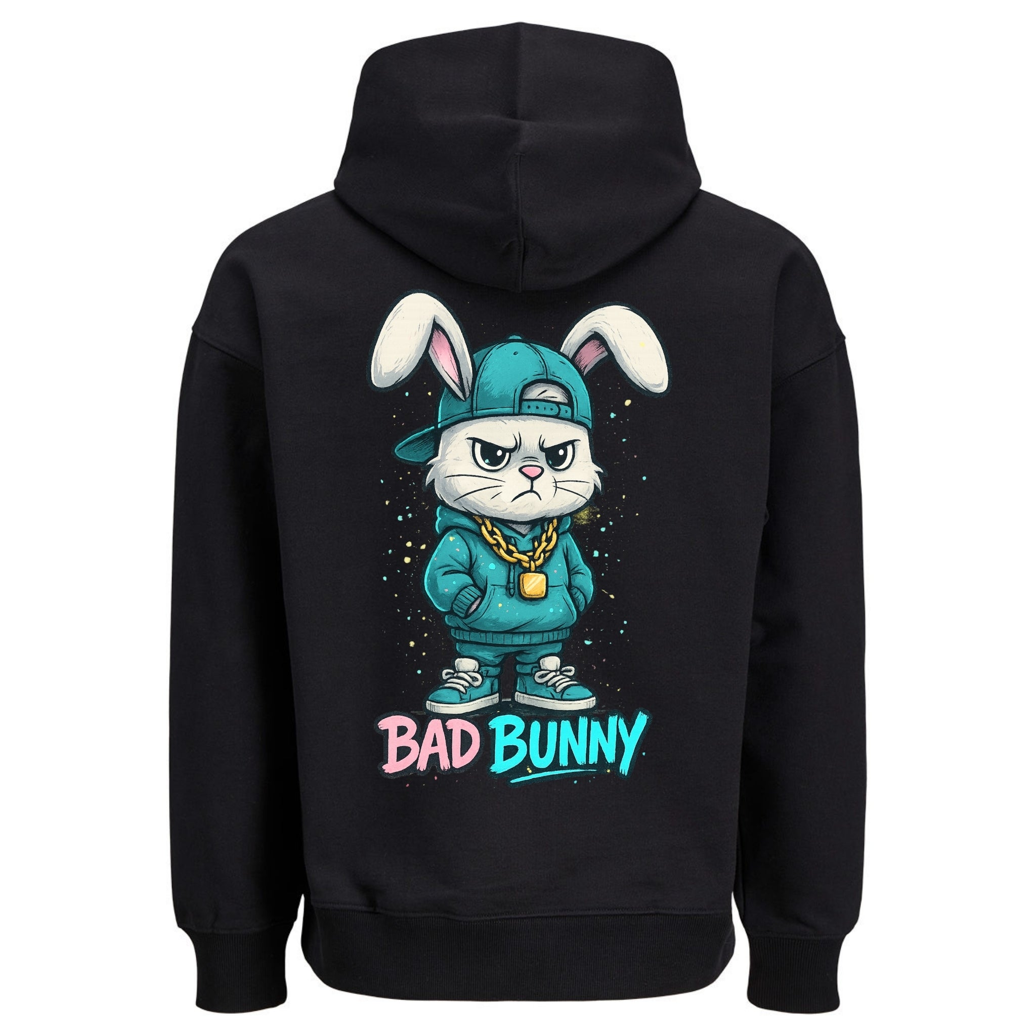BAD BUNNY Rückendruck | Premium Oversize Hoodie Unisex