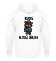 FRECH TEDDY Rückendruck Unisex Hoodie